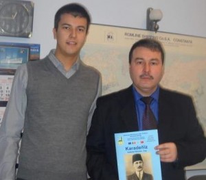 Procurorul Zafer Sadîc alături de realizatorul interviului, Ateş Casimceali